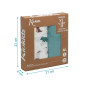 Set 2 muselinas dinosaurios sage 120x120cm-Kiokids