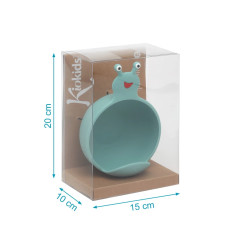 Cuenco de silicona caracol sage-Kiokids