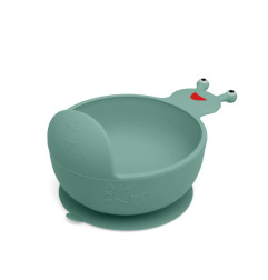 Cuenco de silicona caracol sage-Kiokids