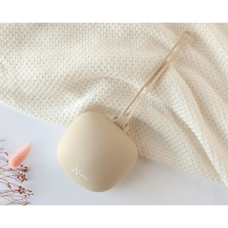 Guardachupetes en silicona beige-Kiokids