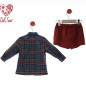 Conjunto Bebé Pantalón Corto"Familia Cintas"- Del Sur