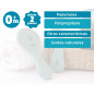Set de peine y cepillo de cerdas naturales salvia-Kiokids