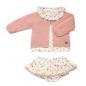 Conjunto Chaqueta Niña Falda Flores-Juliana