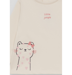 Camiseta básica bebe niña-Street Monkey