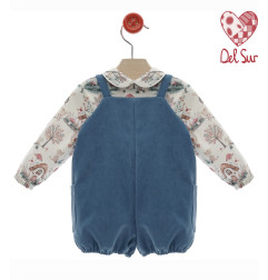 Conjunto Baby Peto Corto "Familia Maniquí"-Del Sur