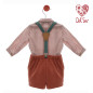 Conjunto Bebe con Tirantes " Familia Plumas"-Del Sur