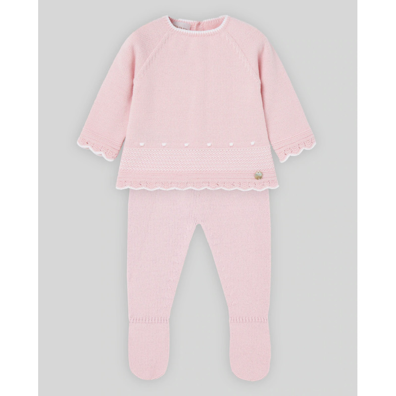 Conjunto de punto de bebé colección Regalo-Paz Rodriguez