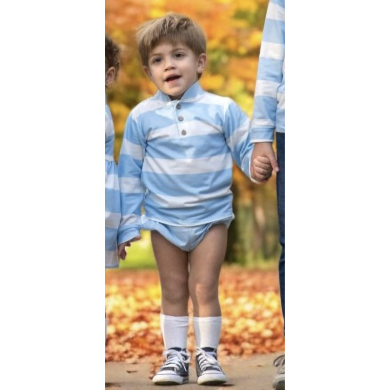 Conjunto Bebe Niño "Familia Blue"-Alida Kids