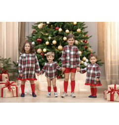 Vestido "Familia Christmas"-Alida Kids