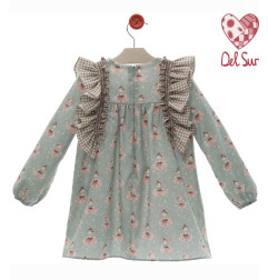 Vestido Infantil "Familia Purpurina"-Del Sur