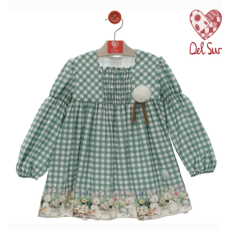 Vestido Infantil "Familia Botones"-Del Sur