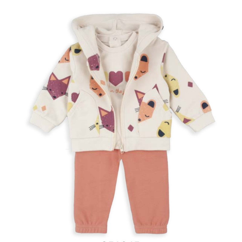 Conjunto 3 Piezas Niña-Babybol