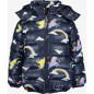 Abrigo Acolchado Unicornios Niña-Blue Seven