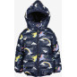 Abrigo Acolchado Unicornios Niña-Blue Seven