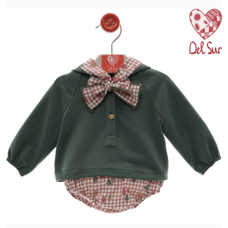 Conjunto Bebé Ranita "Familia Plumas"-Del Sur
