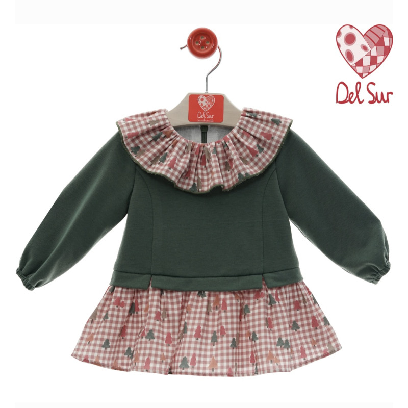 Vestido Bebé "Familia Plumas"-Del Sur