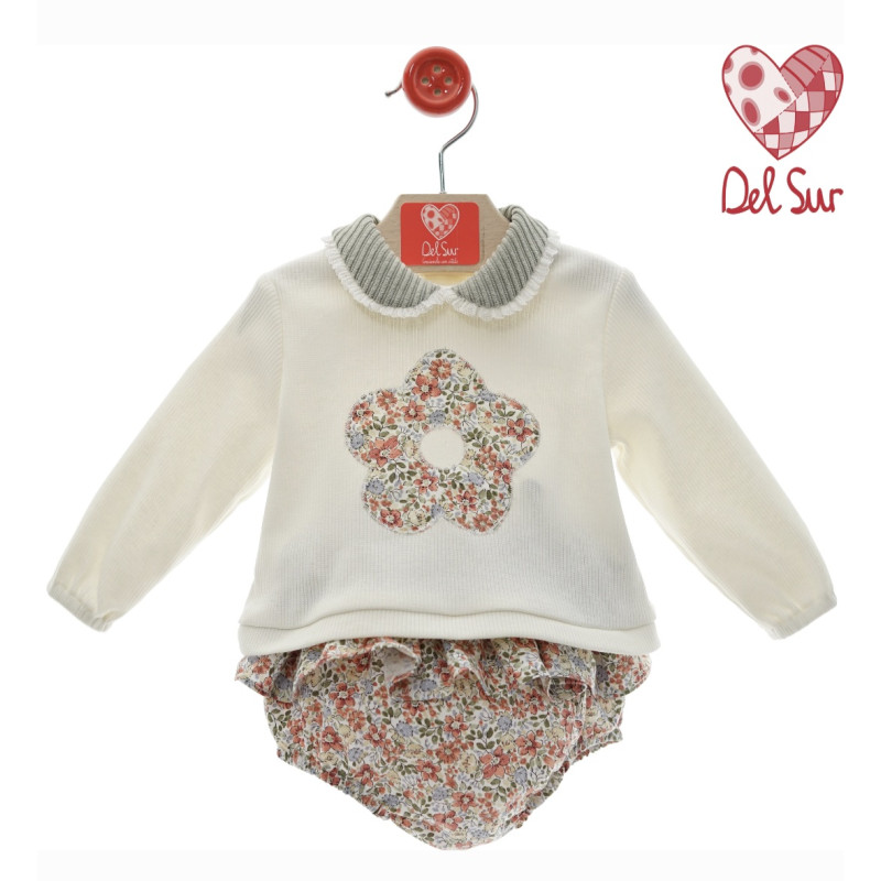 Conjunto Baby Niña "Familia Bordados"-Del Sur