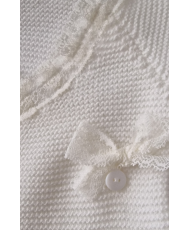 Conjunto Polaina Cruzado Puntilla-Juliana