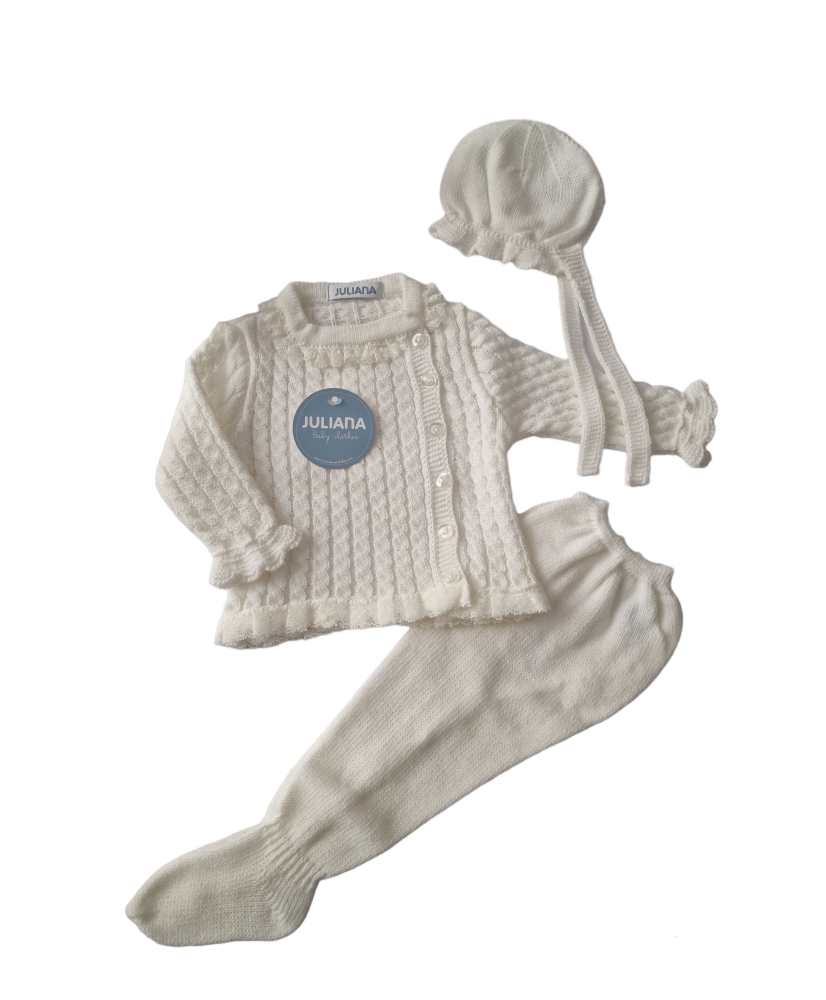 Conjunto  Polaina Todo Trenzas-Juliana Conjunto  Polaina Todo Trenzas-Juliana