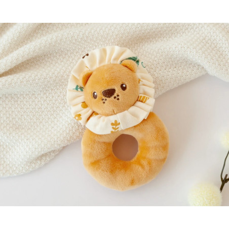 Sonajero peluche león-Kiokids