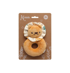 Sonajero peluche león-Kiokids