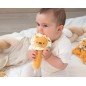 Sonajero peluche león 18cm-Kiokids