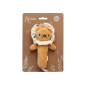 Sonajero peluche león 18cm-Kiokids