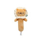 Sonajero peluche león 18cm-Kiokids