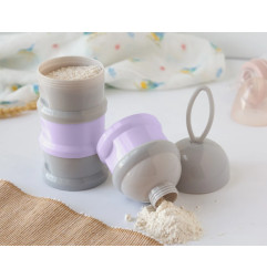 Dosificador torre de leche en polvo lavanda-Kiokids