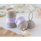 Dosificador torre de leche en polvo lavanda-Kiokids