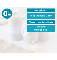 Dosificador torre de leche en polvo lavanda-Kiokids