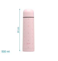 Termo para líquidos 500ml rosa-Kiokids