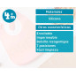 Babero silicona rosa-Kiokids