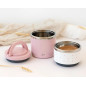 Termo 930 ml acero inoxidable rosa-Kiokids