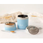 Termo 710ml acero inoxidable azul-Kiokids