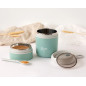 Termo 710ml acero inoxidable salvia-Kiokids