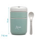 Termo 710ml acero inoxidable salvia-Kiokids