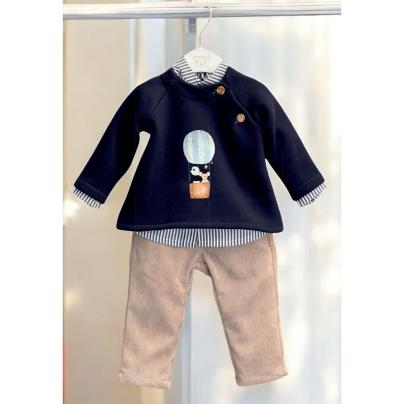 Conjunto Niño 3 Piezas Coleccion Moon-Valentina