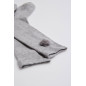 Calcetines largos gris pom pom-Ysabel Mora