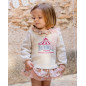 Conjunto Bebe Niña Pololo Mistral Rosa 11192 - Calamaro