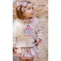 Conjunto Bebe Niña Pololo Mistral Rosa 11192 - Calamaro