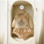 Conjunto Bebe Niña Pololo Mistral Rosa 11192 - Calamaro
