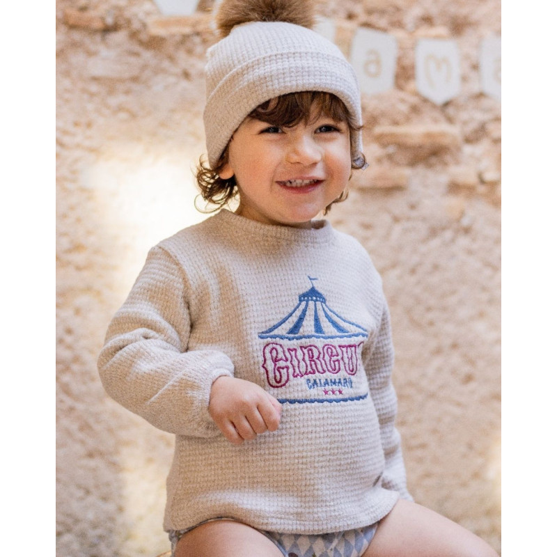 Conjunto Bebe Niño Pololo Mistral Azul 11193 - Calamaro