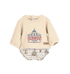 Conjunto Bebe Niño Pololo Mistral Azul 11193 - Calamaro
