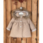 Chaquetón Acolchado PELO NATURAL-Valentina Bebés