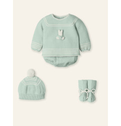 Conjunto Primera Puesta 4 Piezas Ambrosia-Mac Ilusión