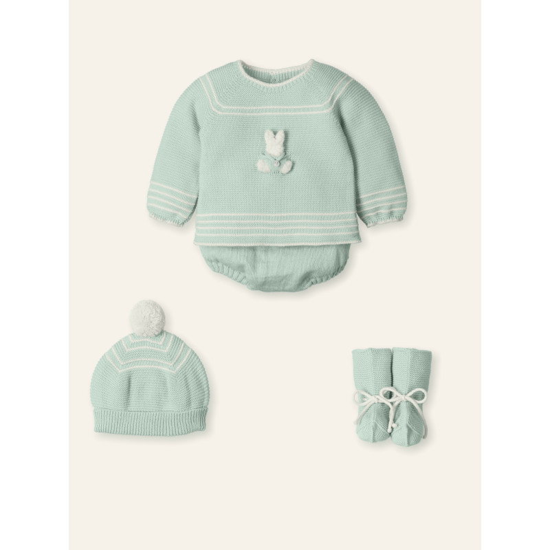Conjunto Primera Puesta 4 Piezas Ambrosia-Mac Ilusión