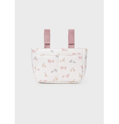 Bolso pequeño estampado maternidad bebé Orquidea-Mayoral