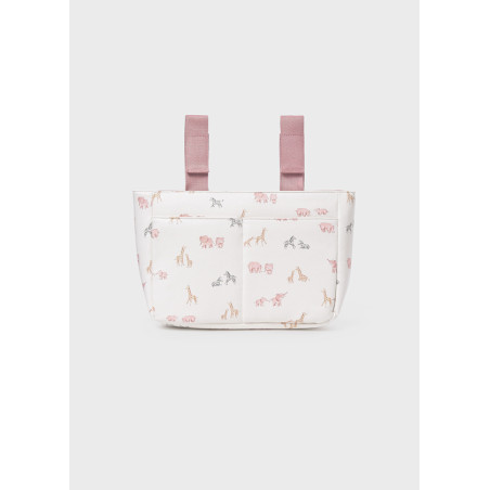Bolso pequeño estampado maternidad bebé Orquidea-Mayoral