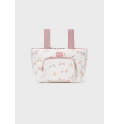 Bolso pequeño estampado maternidad bebé Orquidea-Mayoral